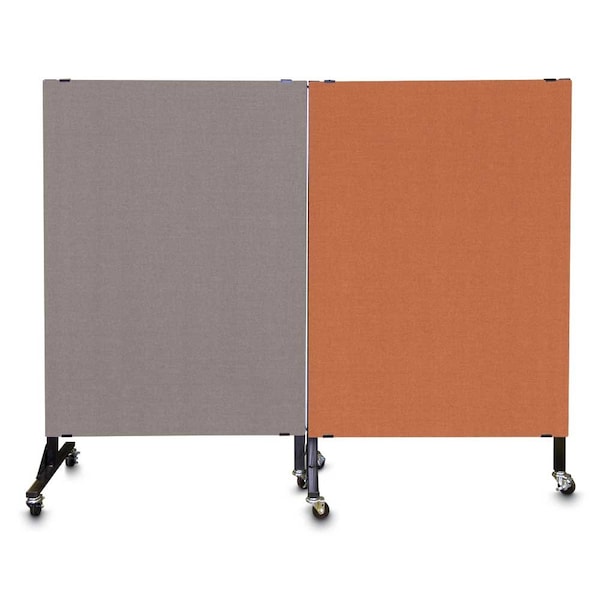 Enclosed Corkboard, 3 Door, 96"x48", 4" Fra